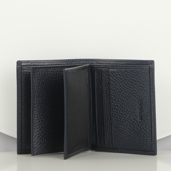 Zoozie Bags Billetera de Cuero Genuino Azul Marino Zoozie Bags Billetera de Cuero Genuino Azul Marino